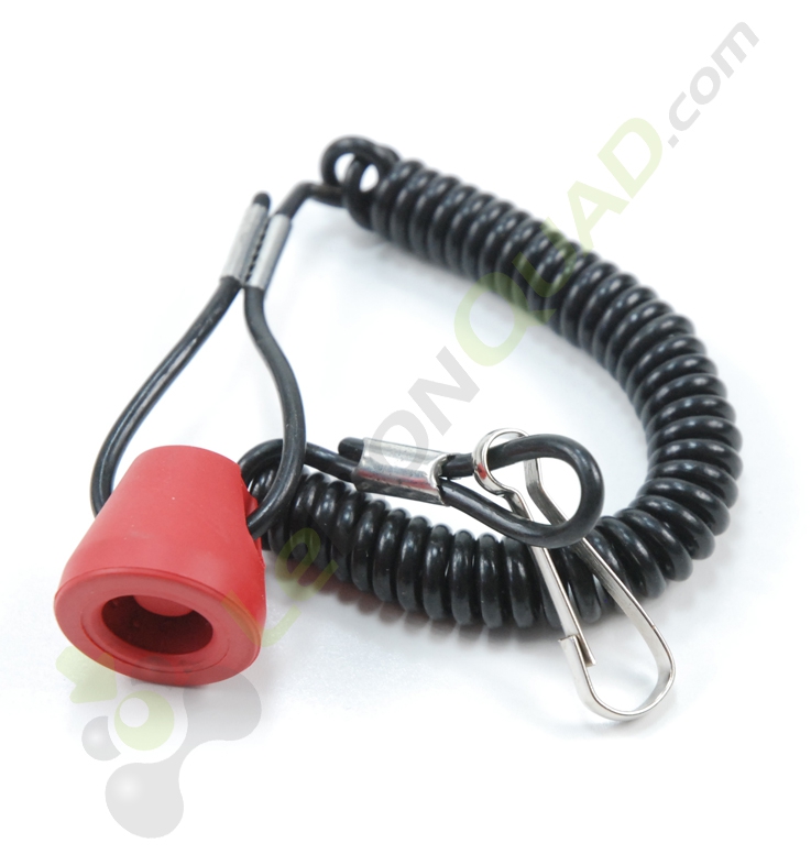 Bouchon rouge coupe contact de Quad