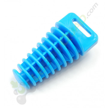Bouchon d'echappement BLEU