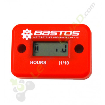 Compteur d'heures ROUGE