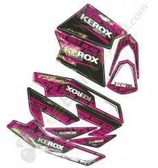 Kit décoration KEROX ROCK ROSE de pocket quad