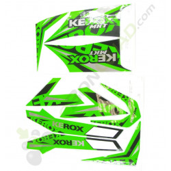 Kit décoration KEROX MKT VERT de quad enfant