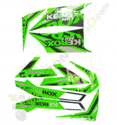  Kit décoration KEROX MKT VERT de quad enfant