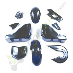 Kit plastique de moto enfant E-Fat kids NOIR