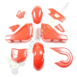 Kit plastique de moto enfant E-Fat kids ROUGE