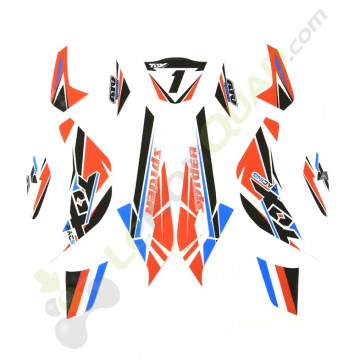 Kit déco TOX ROUGE de Quad pocket