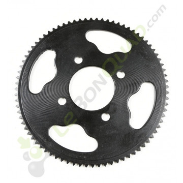 Couronne de transmission axe 48mm 25H 80 dents de Quad E-MKT