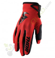 Gants enfant THOR Sector taille YXS ROUGE