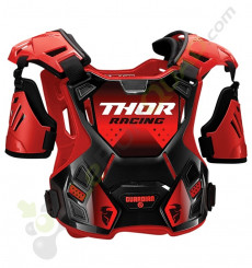 Plastron enfant THOR Guardian taille S/M ROUGE