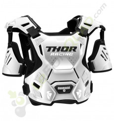 Plastron THOR Guardian taille M/L BLANC