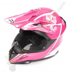 Casque enfant YEMA taille YS ROSE