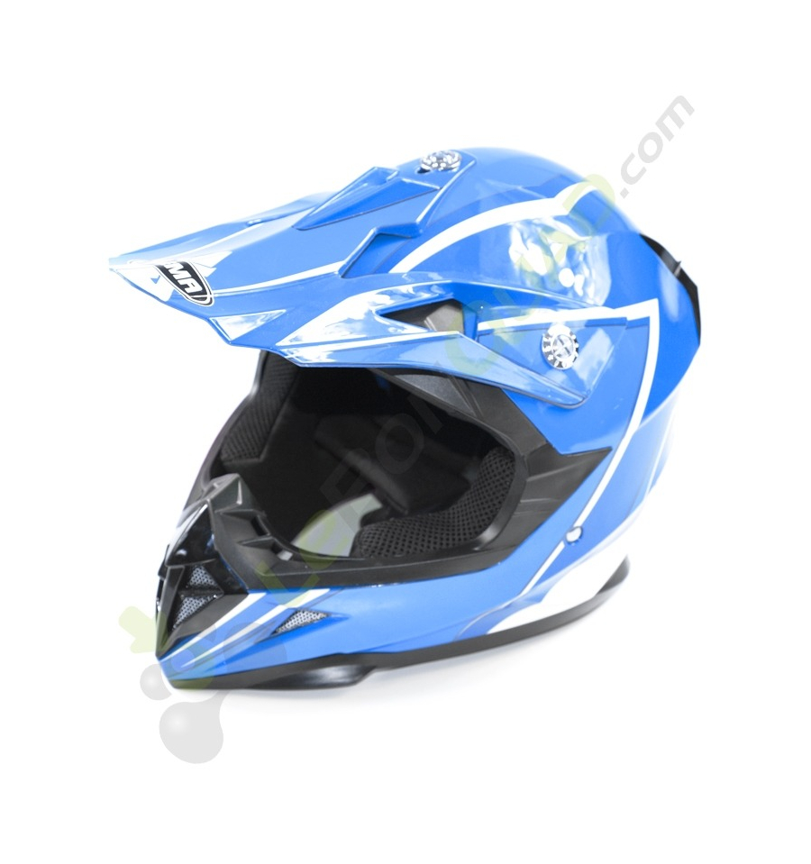 Casque pour enfant taille XS bleu acier réfléchissant - Made in Bébé