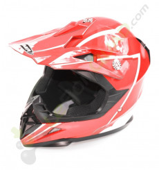 Casque enfant YEMA taille YS ROUGE