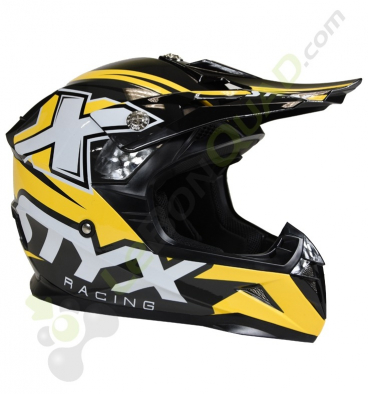 Casque STYX RACING taille XL JAUNE