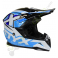 Casque enfant STYX RACING taille YS BLEU