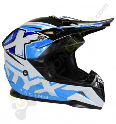 Casque enfant STYX RACING taille YS BLEU