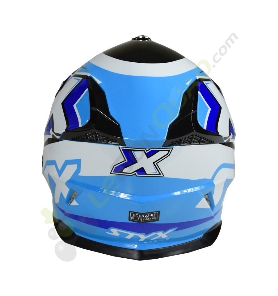 Casque Enfant Cross STYX Racing Vert