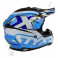 Casque enfant STYX RACING taille YS BLEU