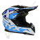 Casque enfant STYX RACING taille YL BLEU