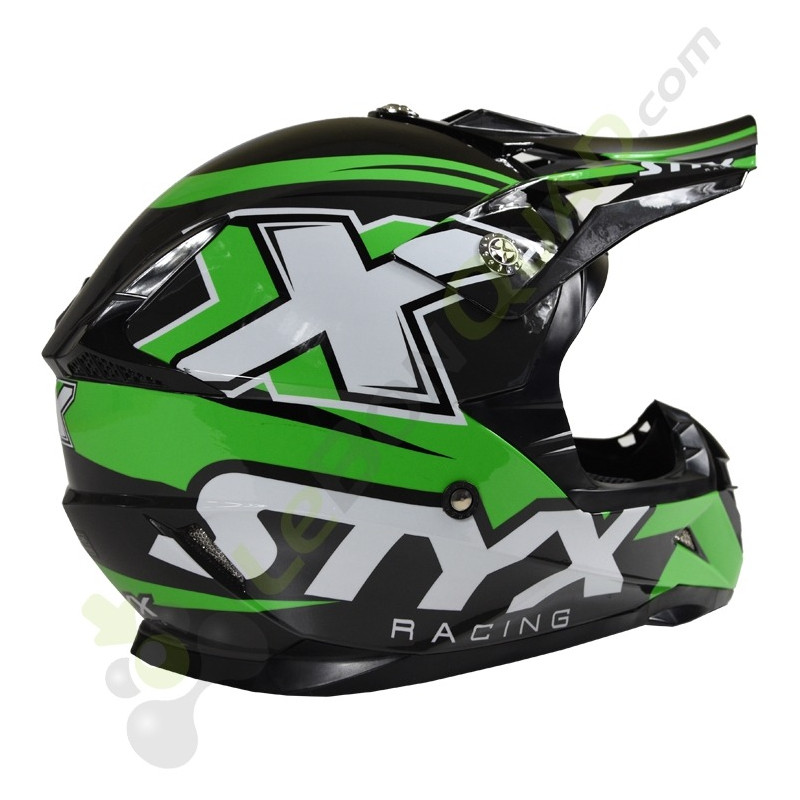 Casque STYX RACING taille M VERT