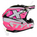 Casque enfant STYX RACING taille YL ROSE