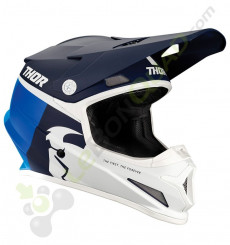 Casque THOR Sector Racer taille L BLEU