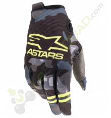 Gants ALPINESTARS Radar taille XXL CAMO JAUNE