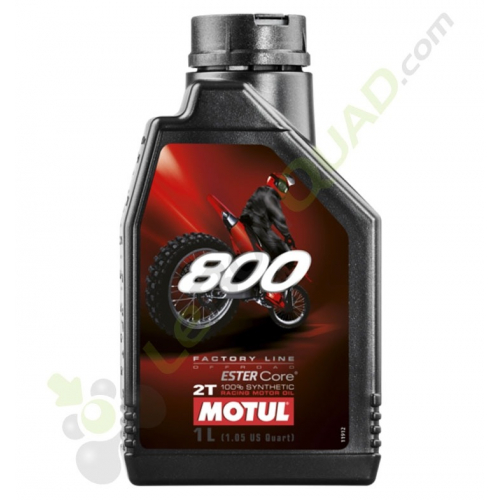 Huile moteur MOTUL 800 2T FACTORY LINE OFF ROAD RACING 1 Litre