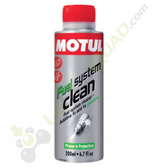 Nettoyant moteur additif essence MOTUL FUEL SYSTEM CLEAN 200ml