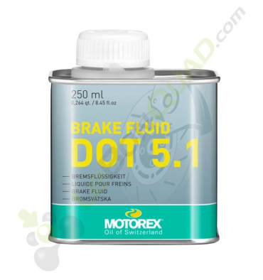 Liquide de frein DOT 5.1 MOTOREX 250ml