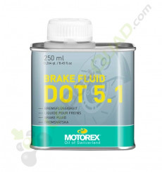 Liquide de frein DOT 5.1 MOTOREX 250ml