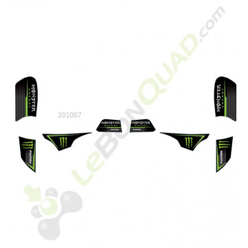 Kit décoration KEROX Puma monster quad enfant