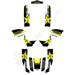 Kit décoration KEROX Bazooka rockstar quad enfant