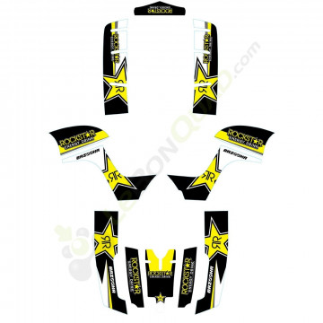 Kit décoration KEROX Bazooka rockstar quad enfant