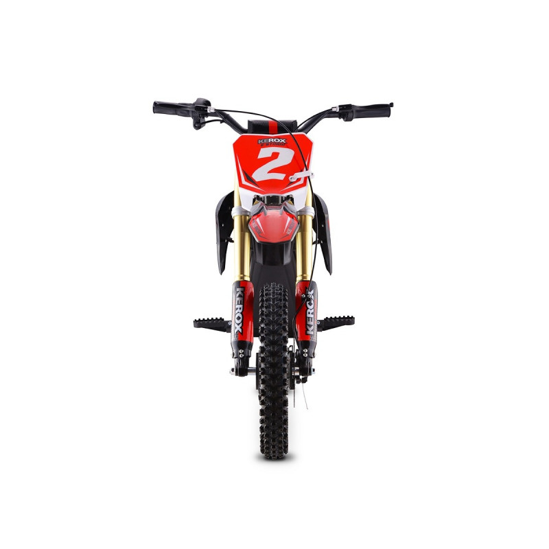 Pit Bike électrique KEROX E-STORM ROUGE