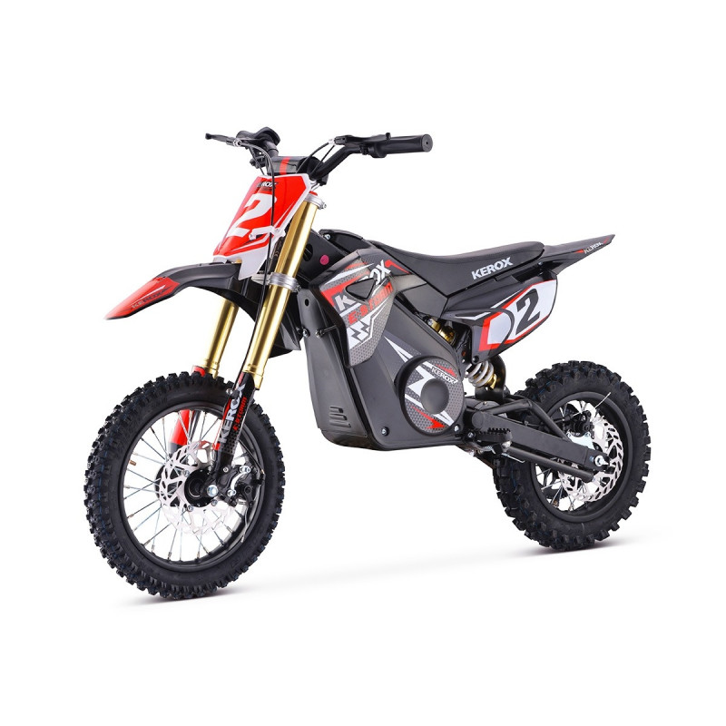 Pit Bike électrique KEROX E-STORM ROUGE