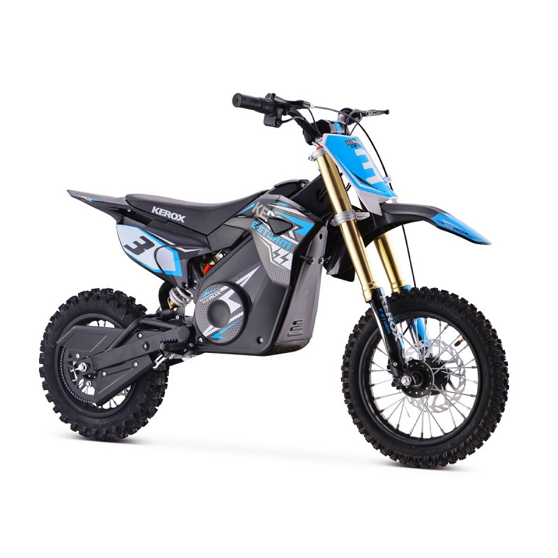 Pit Bike électrique KEROX E-STORM BLEUE
