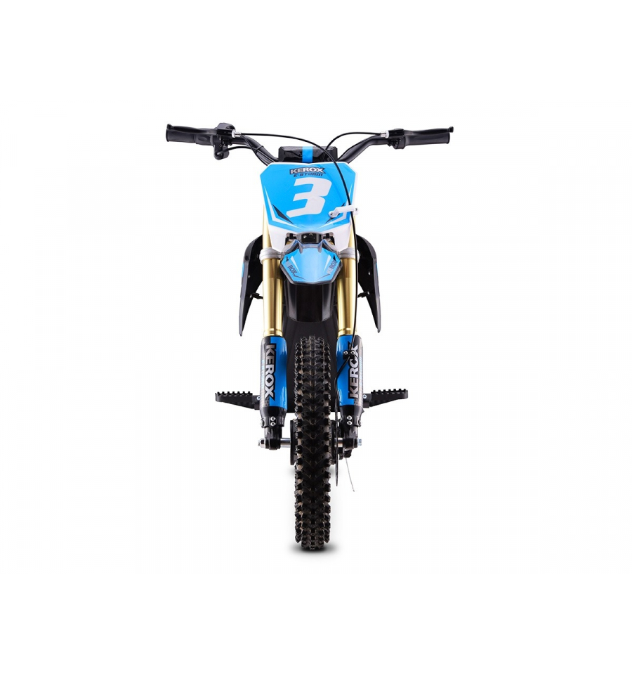 Tirage anodisé horloger Bleu Dirt Bike, Pit Bike