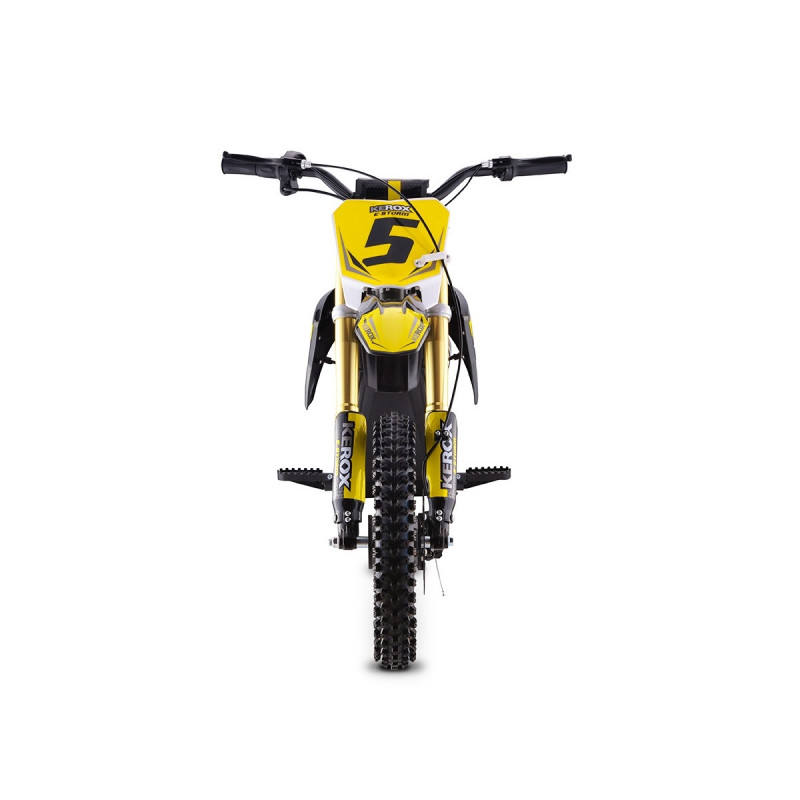Pit Bike électrique KEROX E-STORM JAUNE