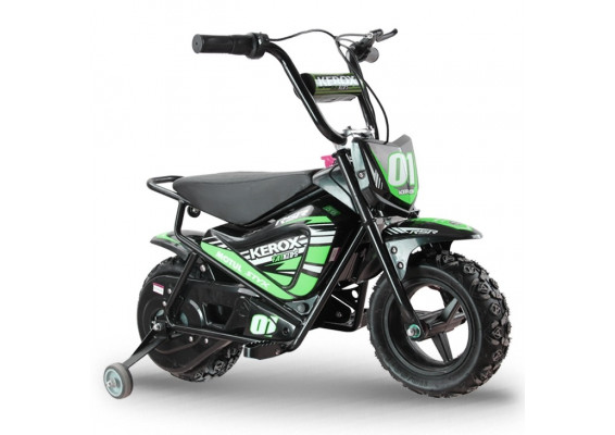 Moto électrique 250W enfant KEROX E-Fat kids VERT