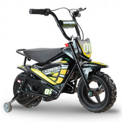 Moto électrique 250W enfant KEROX E-Fat kids JAUNE