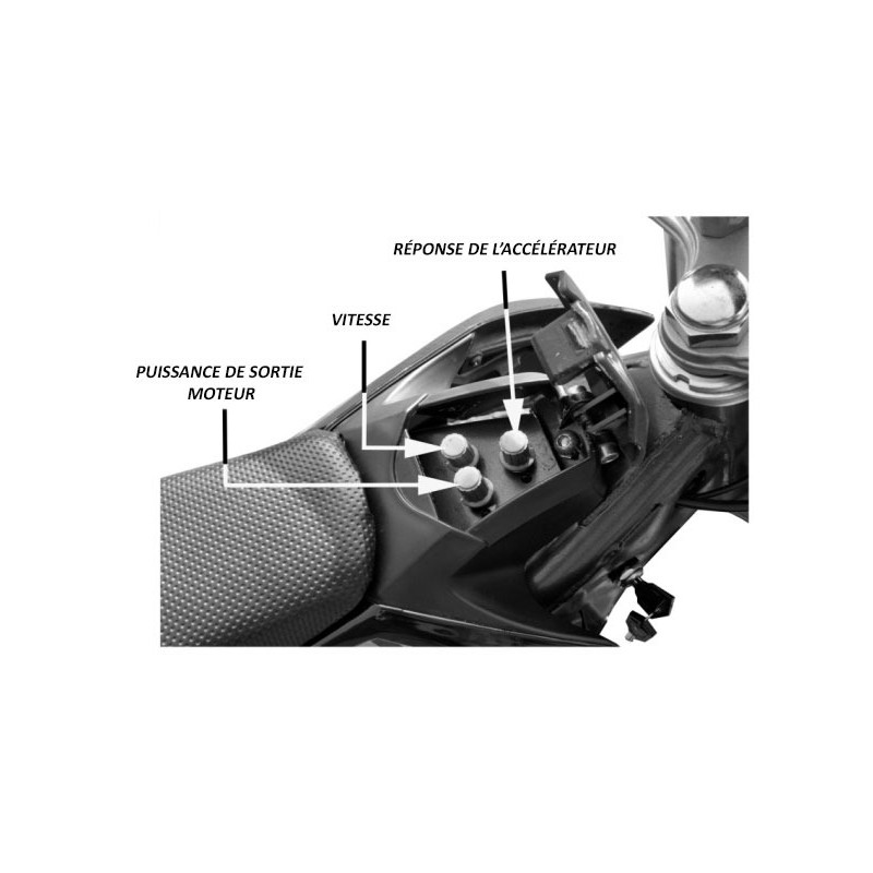 Pit Bike électrique KEROX E-STORM BLEUE