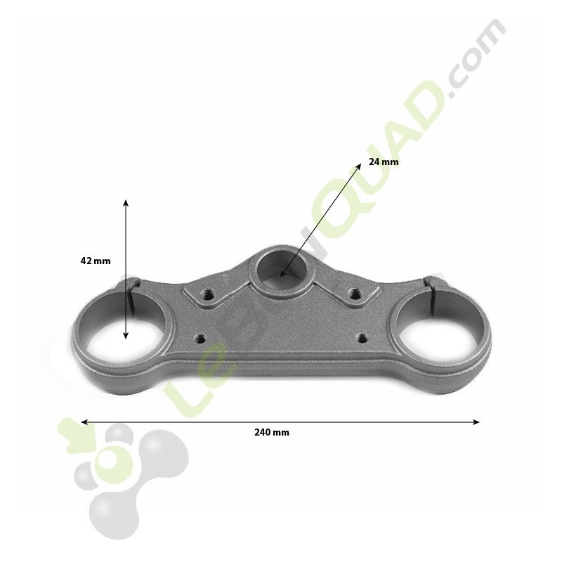Tés de fourche inférieur de moto cross électrique E-STORM