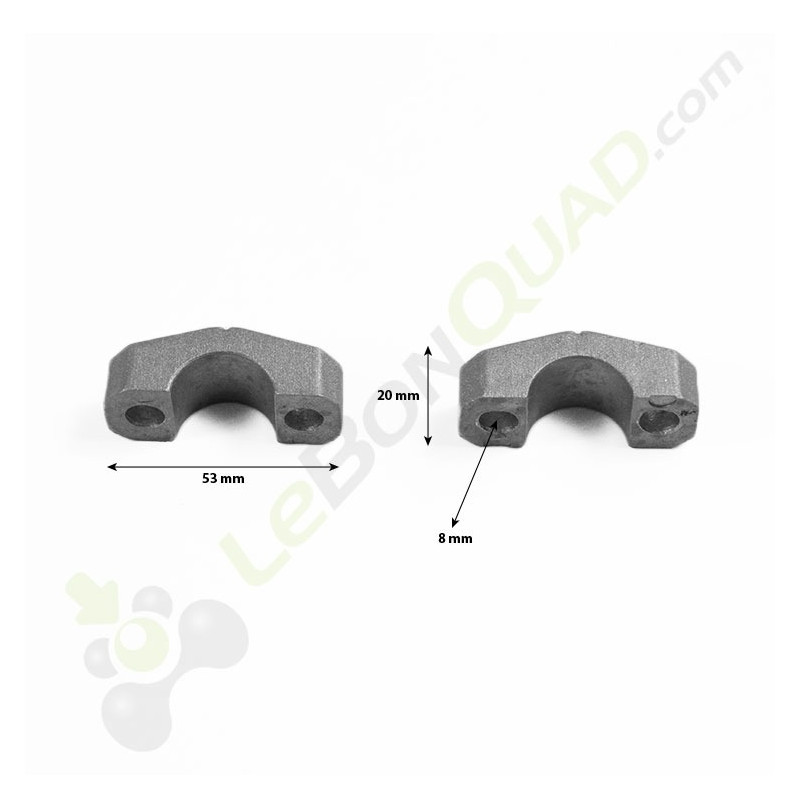 Pontets de guidon supérieur de moto cross électrique E-STORM