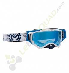 Masque MOOSE XCR PRO STAR BLANC/BLEU