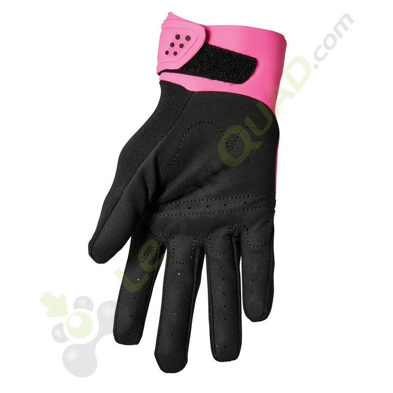 Gants THOR SPECTRUM femme ROSE/NOIR taille L