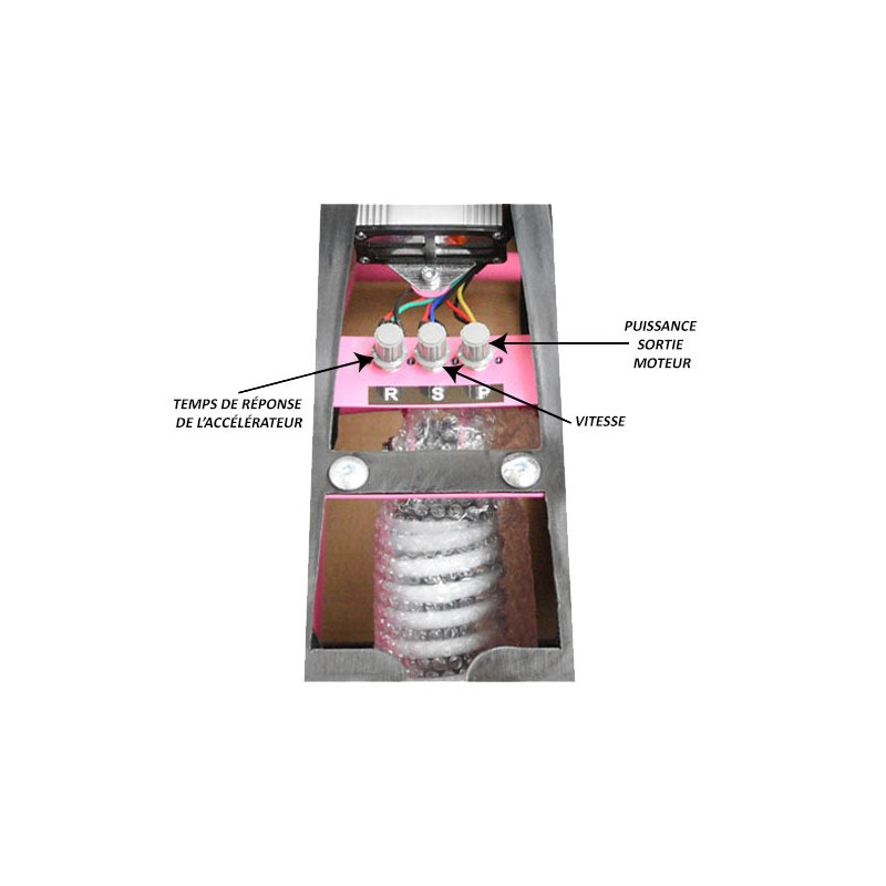 Quad électrique 1000W enfant KEROX E-MKT ROSE