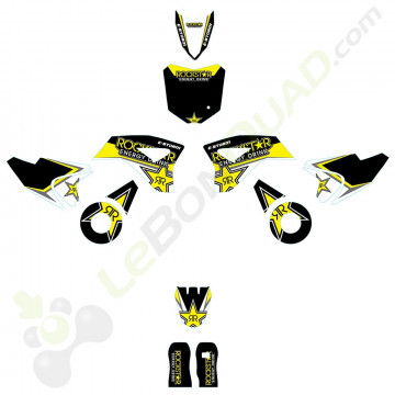 Kit décoration de moto electrique pour enfant KEROX E-STORM Rockstar