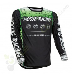 Maillot MOOSE RACING M1 VERT/NOIR taille L