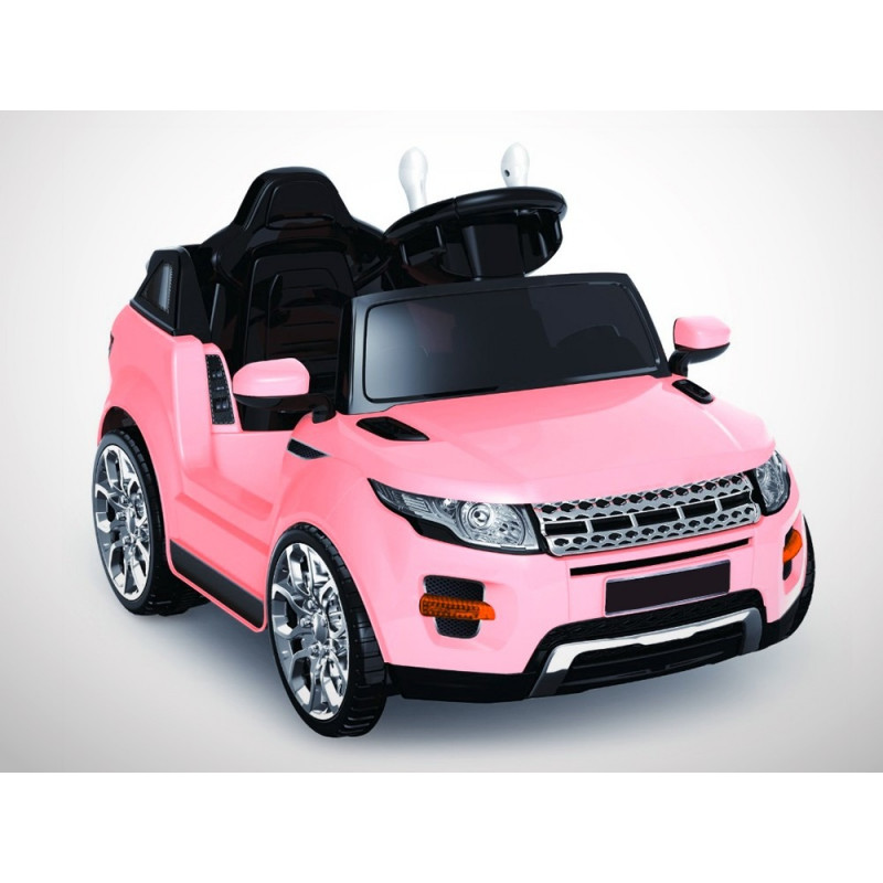 Voiture électrique 50W enfant KINGTOYS Lander Rose
