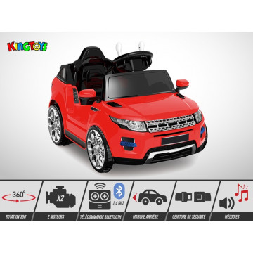 Voiture électrique 50W enfant KINGTOYS Lander Rouge